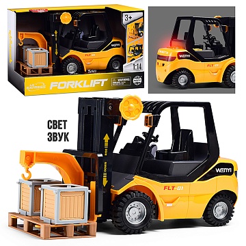Погрузчик Forklift инерц. свет. звук 1:14 WY371A