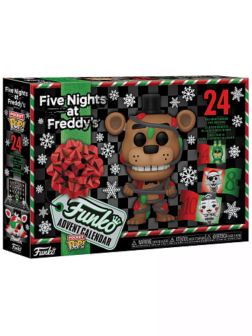 Набор подарочный Funko Advent Calendar FNAF 2023 (Pkt POP) 24 фигурки 72480 (10013160/131123/5027807/4, Китай)