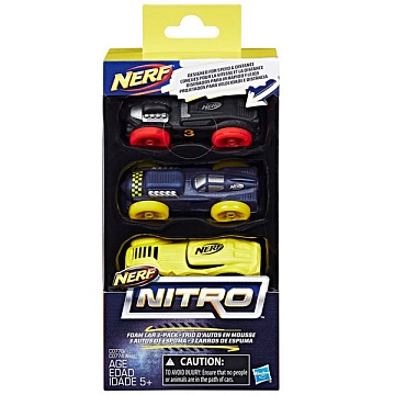 Nerf Nitro машинки (3 шт.)