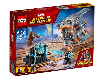 Lego SUPER HERO В поисках оружия Тора 76102 Лего супергерои