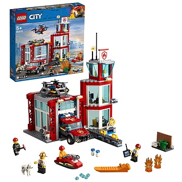 Lego City Пожарное депо 60215 Лего Город