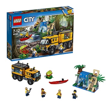 Lego City Передвижная лаборатория в джунглях 60160 Лего Город