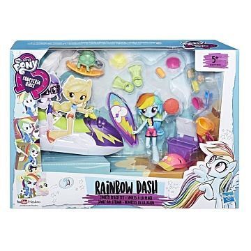 rainbow dash sporty beach set