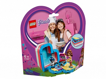 Lego Friends Летняя шкатулка-сердечко для Оливии 41387 Лего Подружки