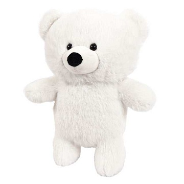 Флэтси. Медведь белый, 24см. игрушка мягкая M5048