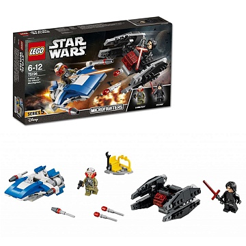 Lego Star Wars Истребитель типа A против бесшумного истребителя СИД™ 75196 Звездные войны