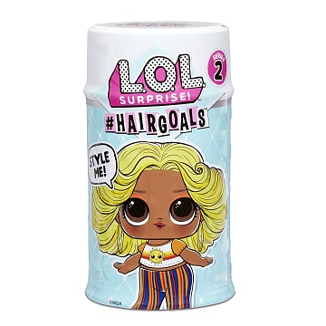 LOL ЛОЛ Кукла-сюрприз в капсуле LOL Hair Goals. 5 серия, 2 волная (Makover Series)