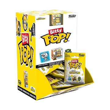 Фигурка Funko Bitty POP! Movies Minions 1 штука в ассортименте (из12) 76382 (00055302/030924/0133539/28, Китай)