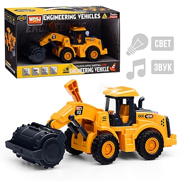 Каток "Строитель" в коробке WD103-D1