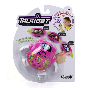 Робот Токибот (Talkibot) розовый