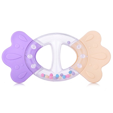 Погремушка-прорезыватель «Бантик». Коллекция «Карамель» 02192