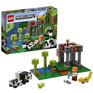 Lego Minecraft Питомник панд 21158 Лего Майнкрафт