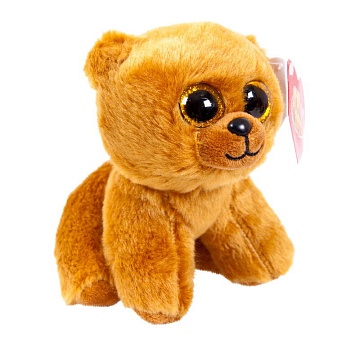 Мягкая игрушка: "Медведь бурый" 14 см