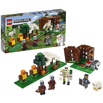 Lego Minecraft Аванпост разбойников 21159 Лего Майнкрафт