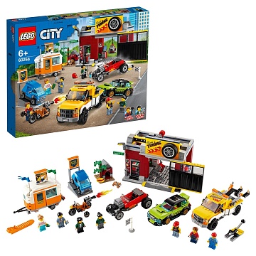 Lego City Тюнинг-мастерская 60258 Лего Город
