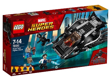 Lego SUPER HERO Нападение Королевского Когтя 76100 Лего супергерои