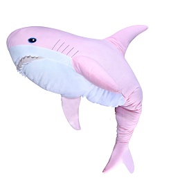 Мягкая игрушка розовая Акула (98см.)