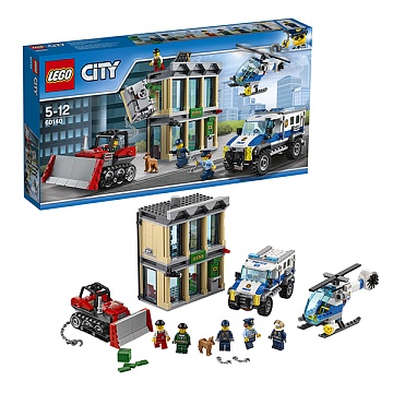 Lego City Ограбление на бульдозере 60140 Лего Город