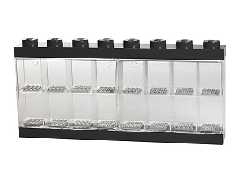 Пластиковый кейс LEGO для 16 минифигур, черный 4066