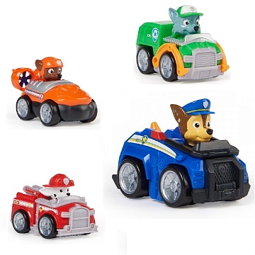 Щенячий патруль. Машинка с героем в ассортименте, 6 см. Paw Patrol 43709