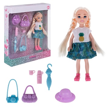 Кукла "Alisa Little Love" с аксессуарами 15,2 см Т24385