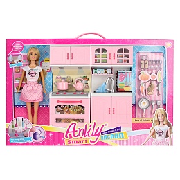 Кукла Anlily с кухонным гарнитуром и аксессуарами 200452086