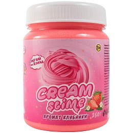 Лизун Cream-Slime с ароматом клубники, 250 г SF02-S