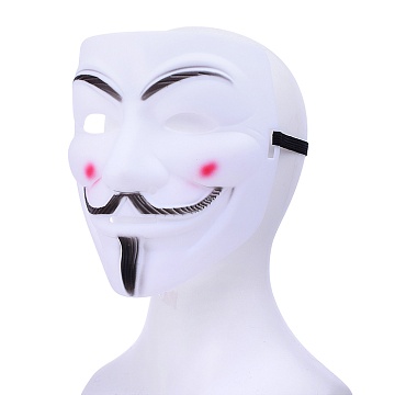 Маска карнавальная "Анонимус" в пакете S2331