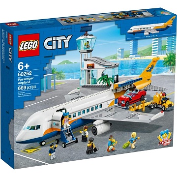 Lego City Пассажирский самолёт 60262 Лего Город