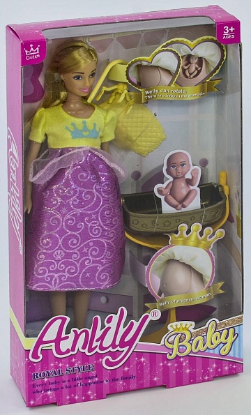 Кукла Anlily 99203 с люлькой в коробке  200452055